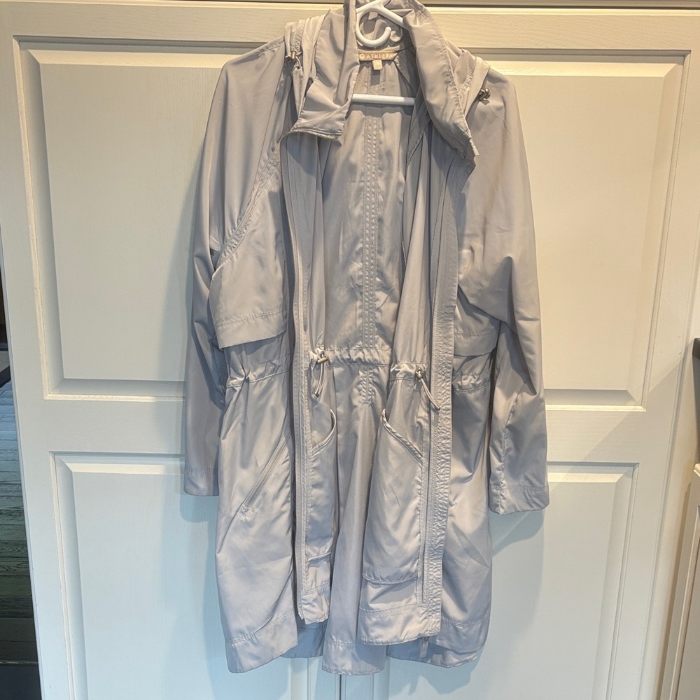 Athleta Light Gray Utility Jacket
